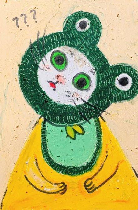 有回归童年的感觉，油画棒的妙用：插画师钟木木