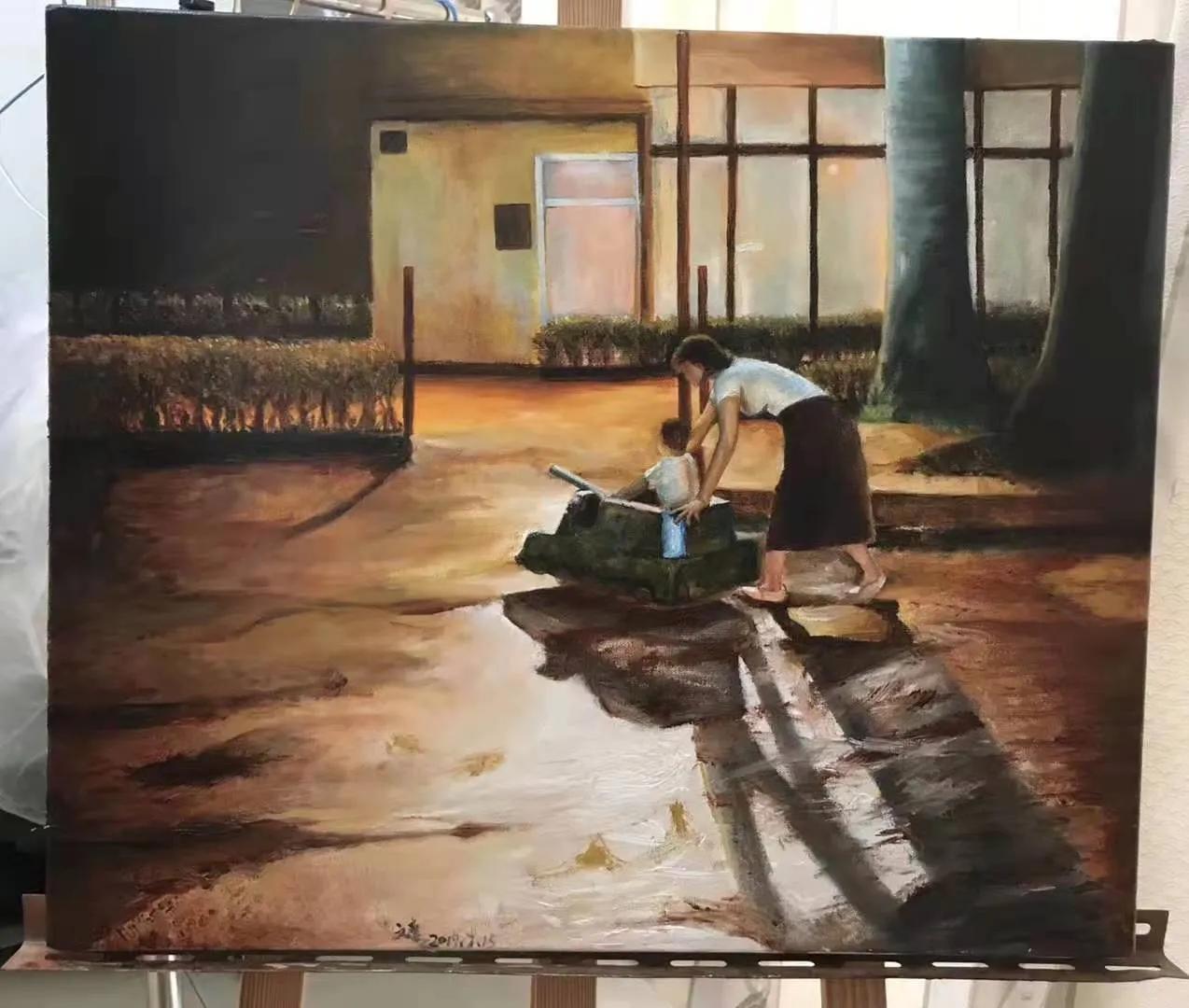 画吧画友作品欣赏,幸福原创画作品