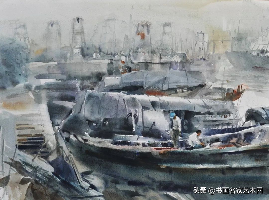 中国张虹,中国艺术水彩画