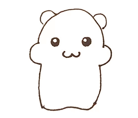 儿童画画怎么画小仓鼠呢,仓鼠的笼子怎么画最简单画法