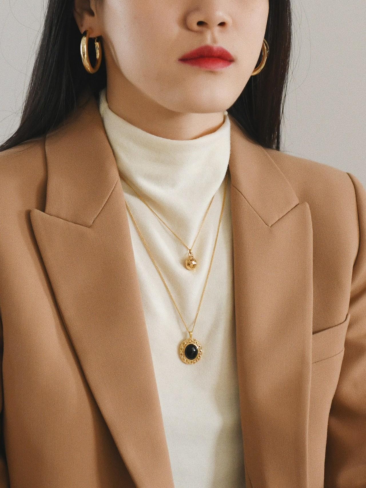 小仙女洋气毛衣有领,毛衣链轻奢小众高级感百搭