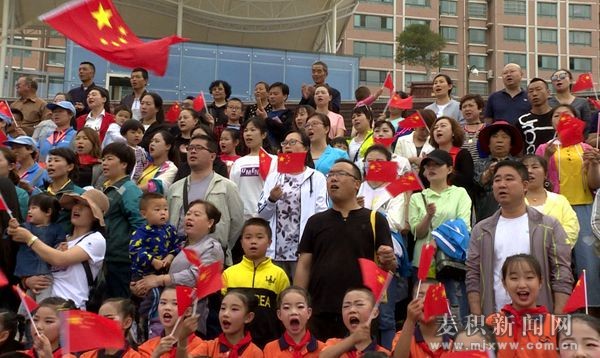 天水麦积区我和我的祖国快闪,麦积区歌唱祖国快闪