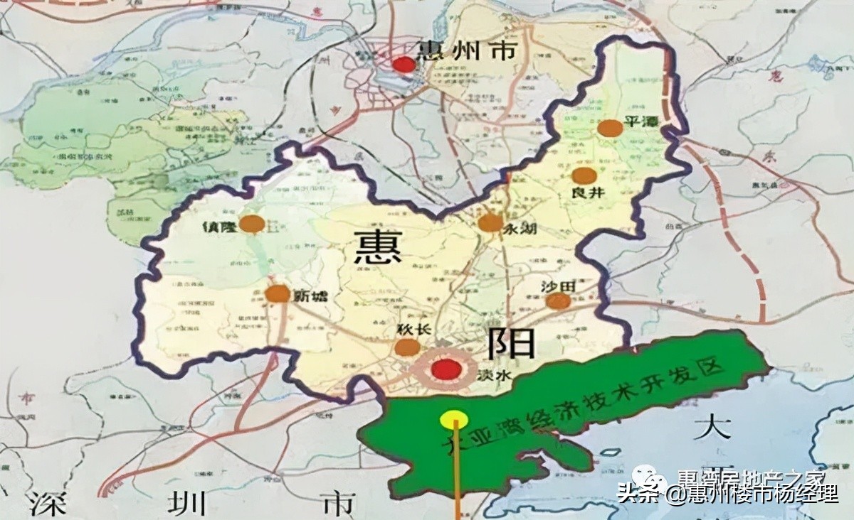 大亚湾和深圳哪个值得投资,惠阳和仲恺哪个适合投资