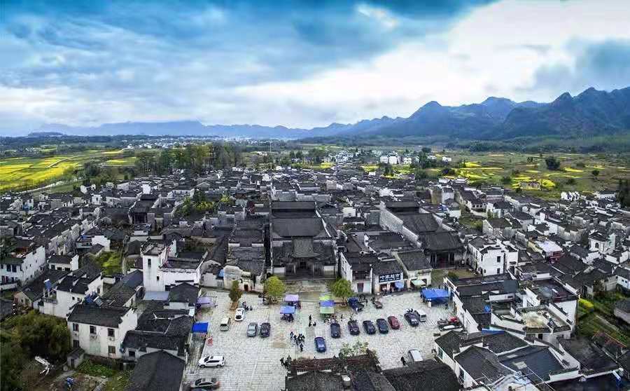 古徽州老宅,徽州古村落南屏