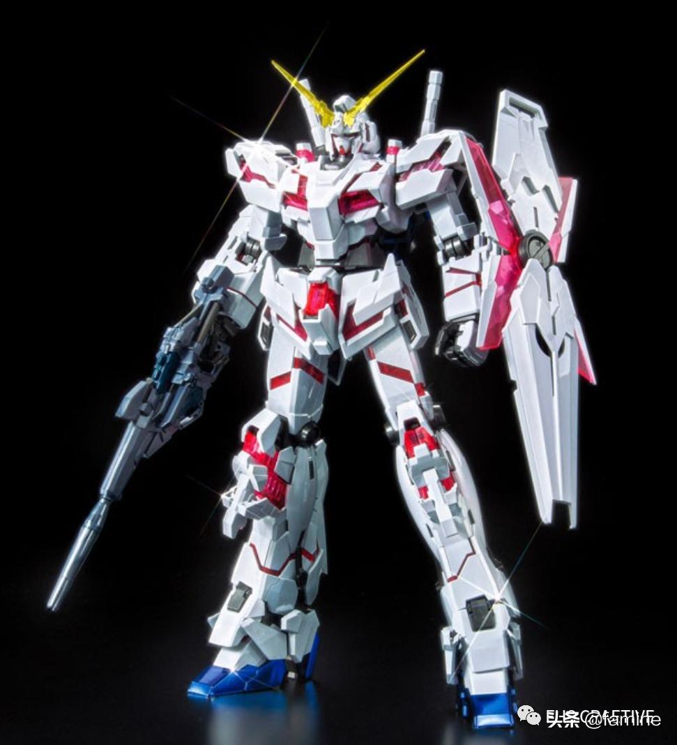 高达uc100独角兽模型开箱,高达ucrx-0