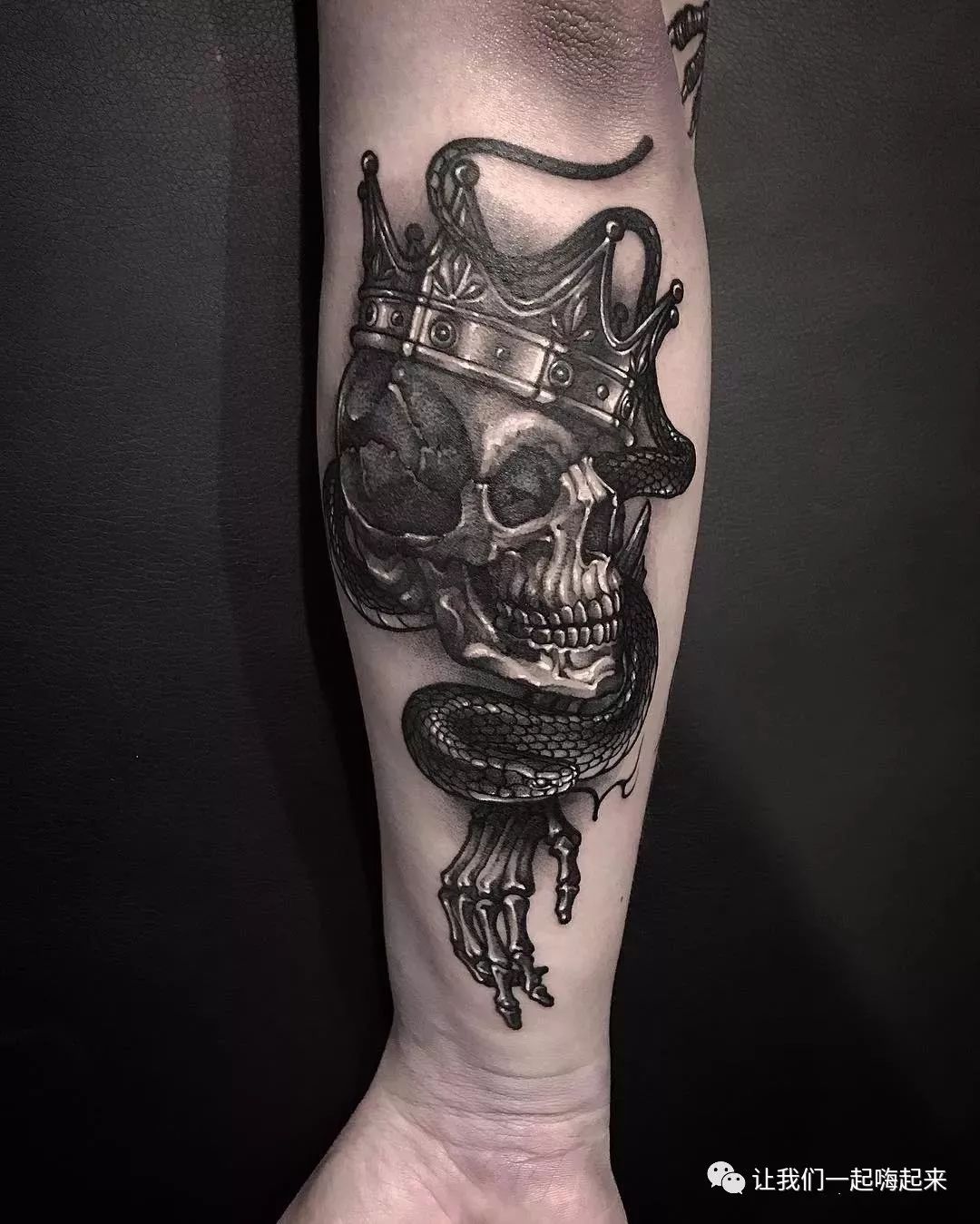 暗黑风格的纹身,暗黑风格纹身简洁