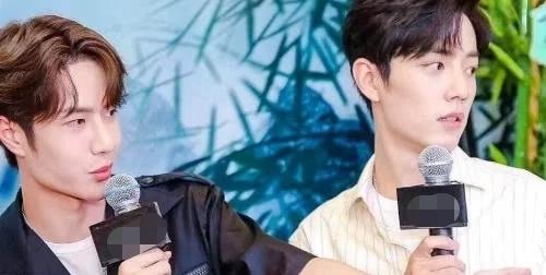 王一博肖战参加快本的视频,肖战王一博青春芒果夜