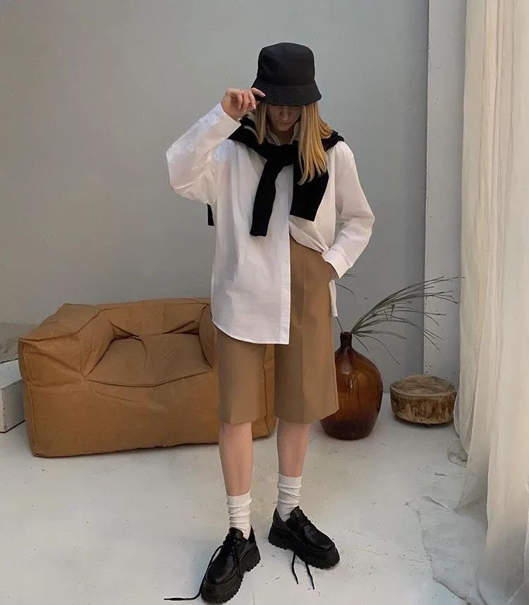 中性风酷帅女生穿搭,民国中性风穿搭