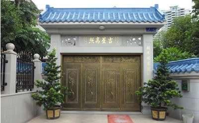 农村自建房大门尺寸最常见的,农村围墙大门最佳尺寸为3米88