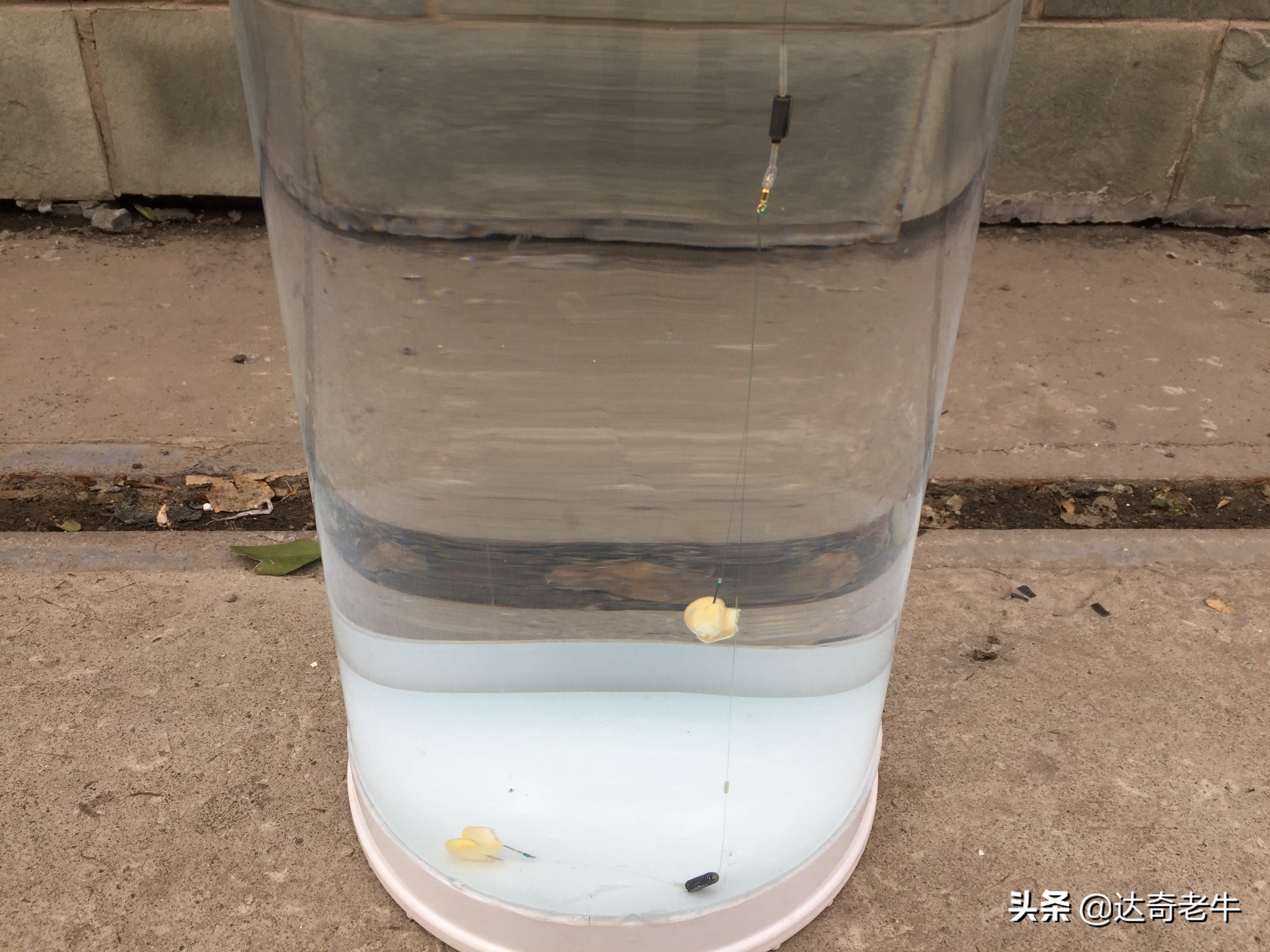 野钓双铅坠钓法与跑铅,野钓双铅坠钓法与调漂水下状态