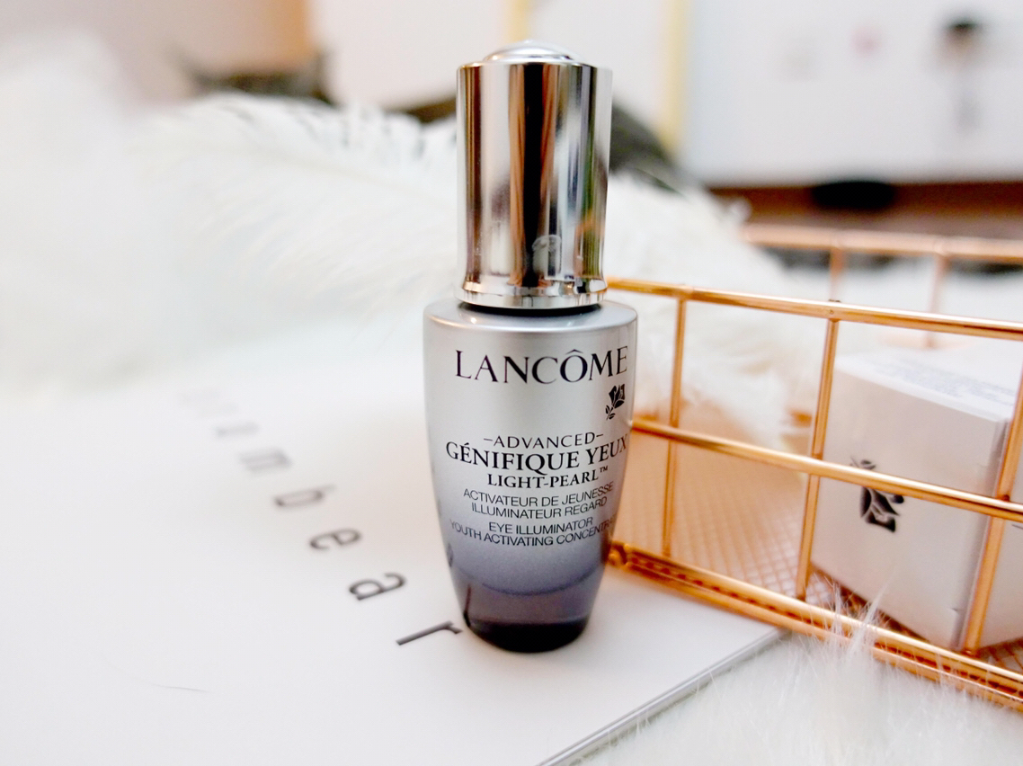 兰蔻大眼精华，淡黑眼圈还养睫毛