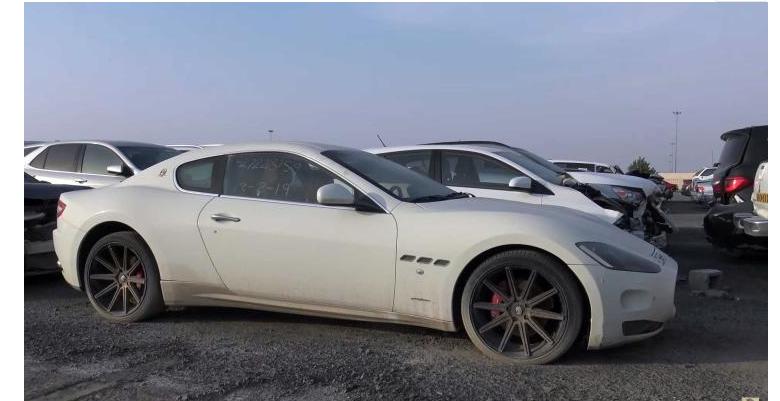 迪拜废车场交钱成为会员,6000元迪拜废车