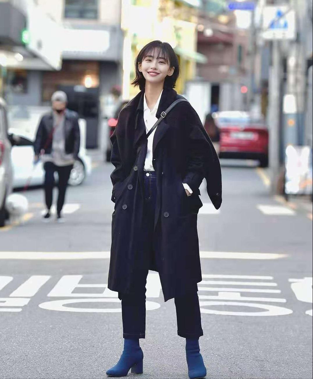 讲真的穿着打扮,肤色黑女生穿衣搭配韩国风