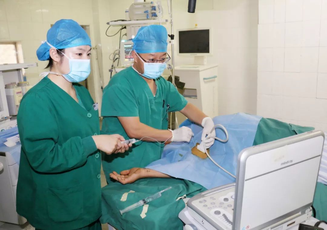 敖汉旗医院麻醉科开展超声引导下神经阻滞术