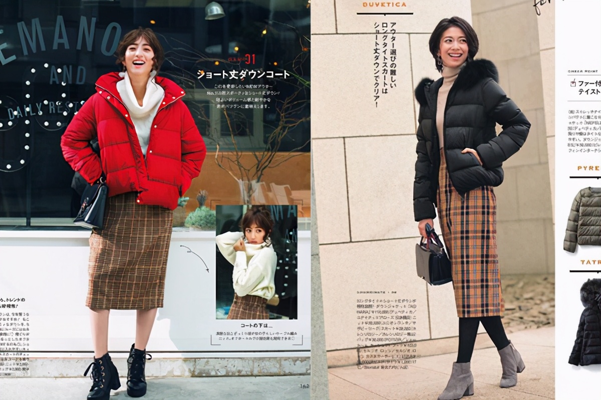 时尚达人都爱穿的半身裙,时尚潮流穿搭日本人