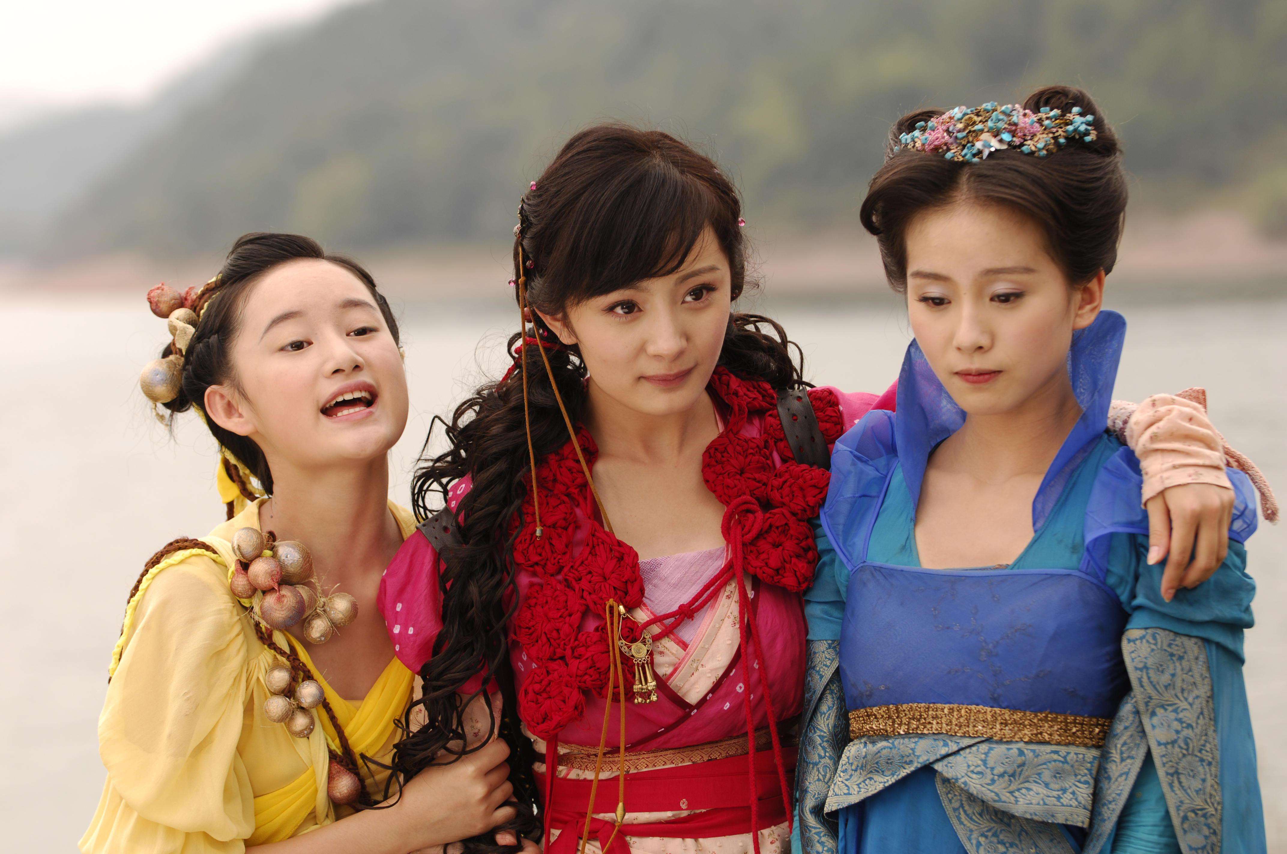 仙剑3杨幂雪见定妆照,唐嫣仙剑奇侠传三雪见