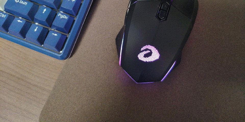 达尔优鼠标em910防滑贴,达尔优牧马人em910鼠标