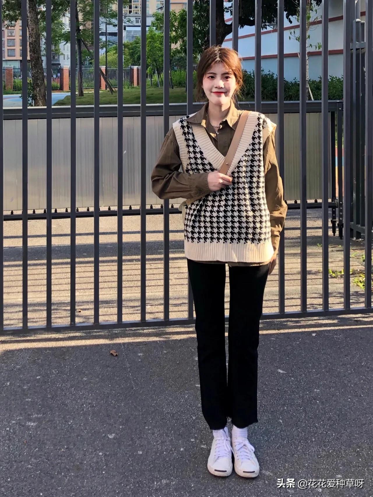 早秋慵懒小姐姐|这样穿也太韩剧女主了