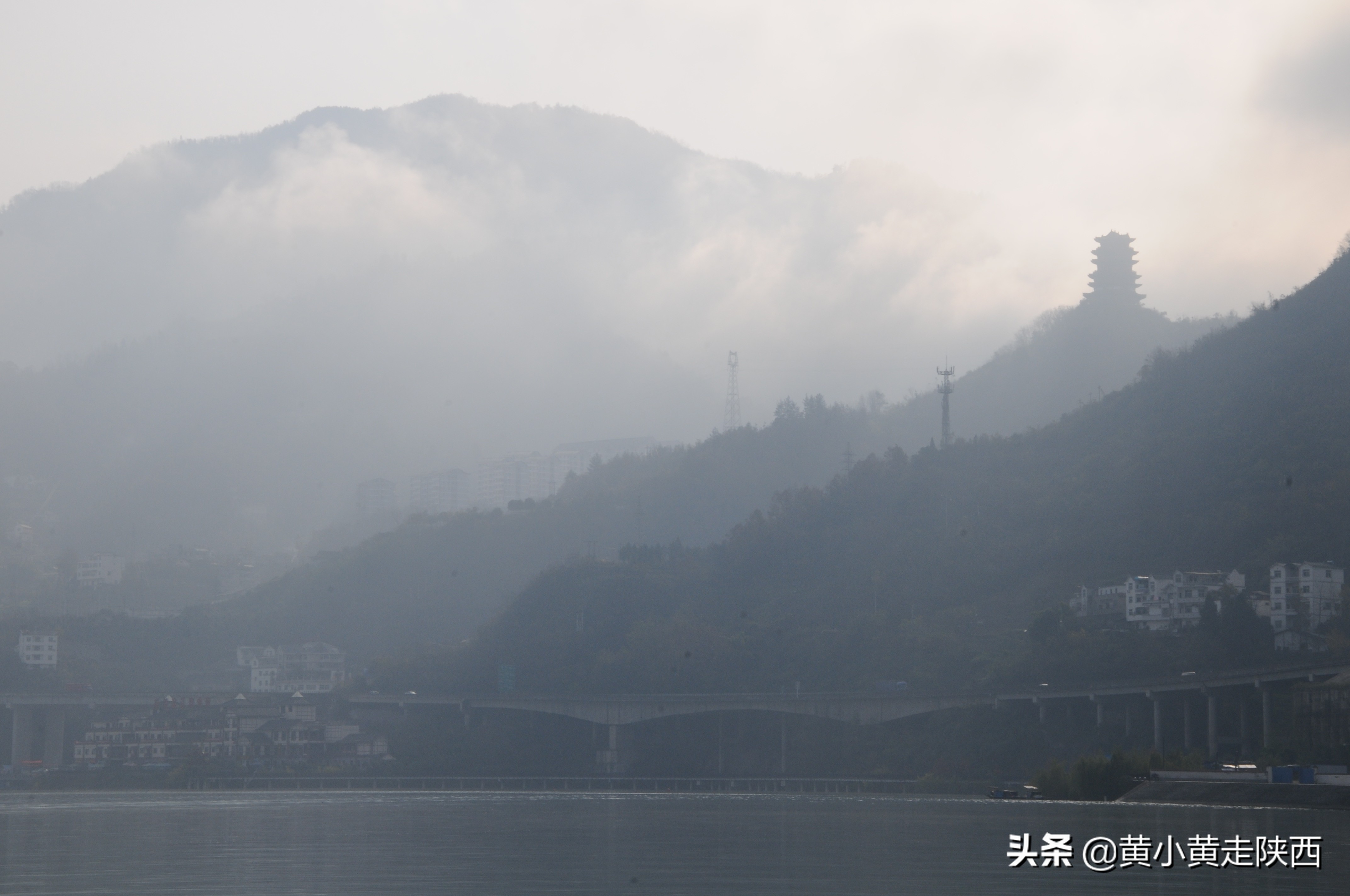 陕南汉江古镇,陕西汉江风景如画