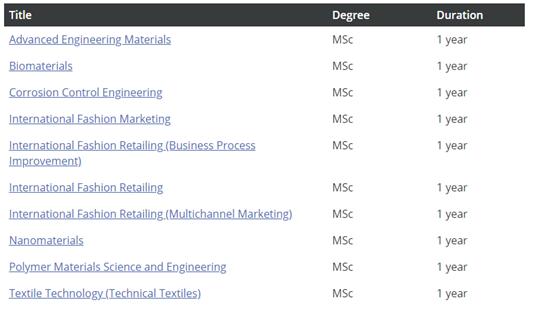 曼彻斯特大学报考条件,曼彻斯特大学硕士申请大学名单