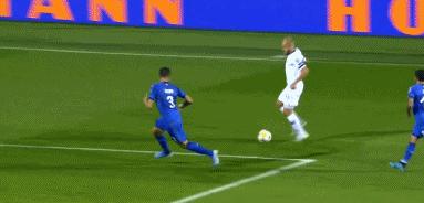 国米后场倒脚进攻,国米两连击