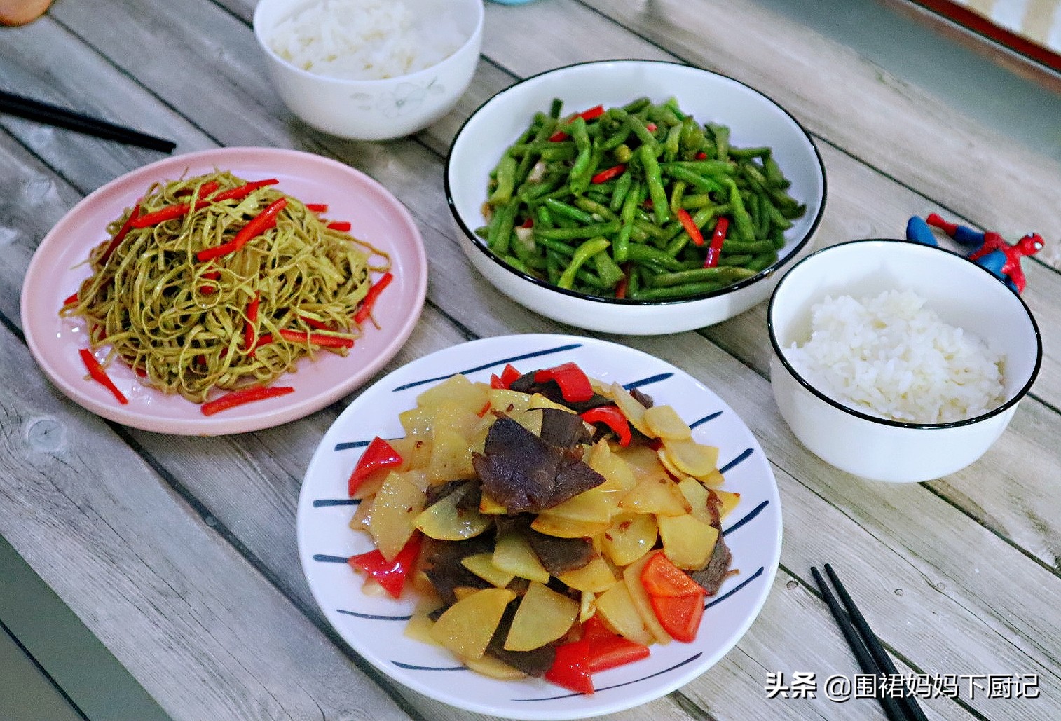 物价上涨，还是自己在家做饭好，花费少、搭配好，孩子吃了猛长个