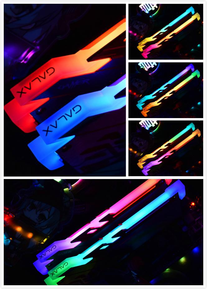 影驰内存条gamer3000ddr48g,影驰星曜ddr4rgb