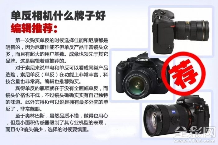 入门级的单反相机推荐哪款比较好,新手入门小牌子单反相机推荐