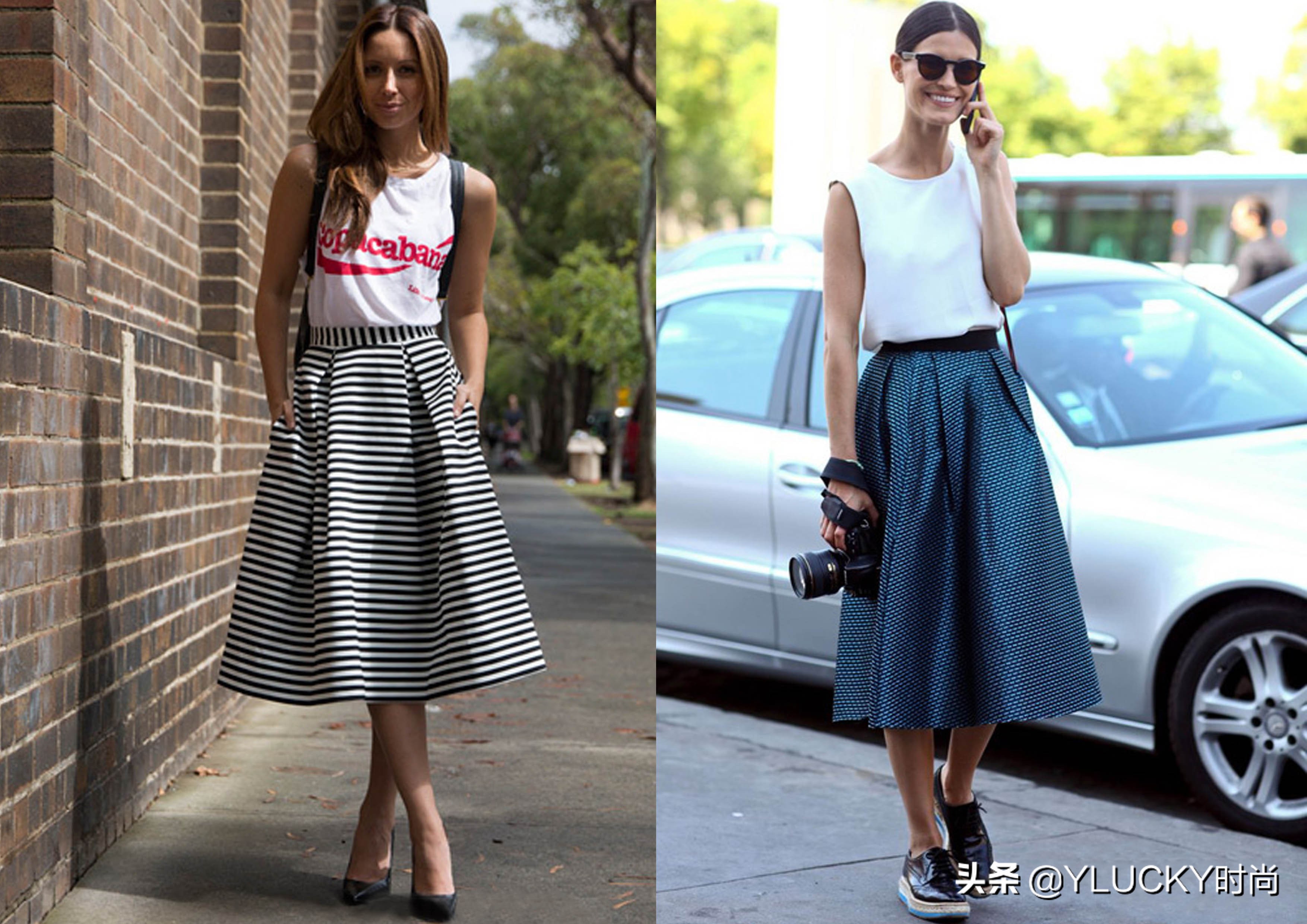 夏日清凉感十足的无袖衫穿搭示范,百搭减龄无袖衫