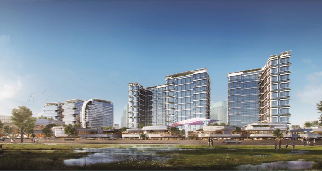 万豪酒店精品酒店,万豪酒店江北嘴效果图