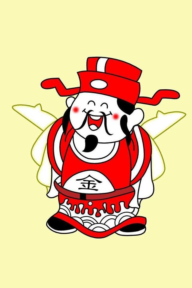 正月初五财神爷壁纸,换上财神壁纸初五迎财神