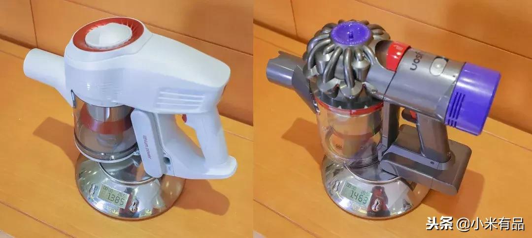 小米吸尘器k10和戴森对比评测,戴森v8和小狗t11吸尘器对比