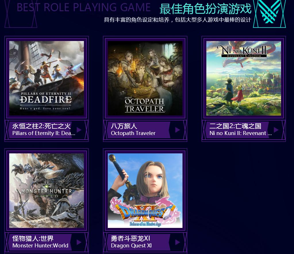 游戏界奥斯卡2018,游戏界的奥斯卡gta颁奖典礼