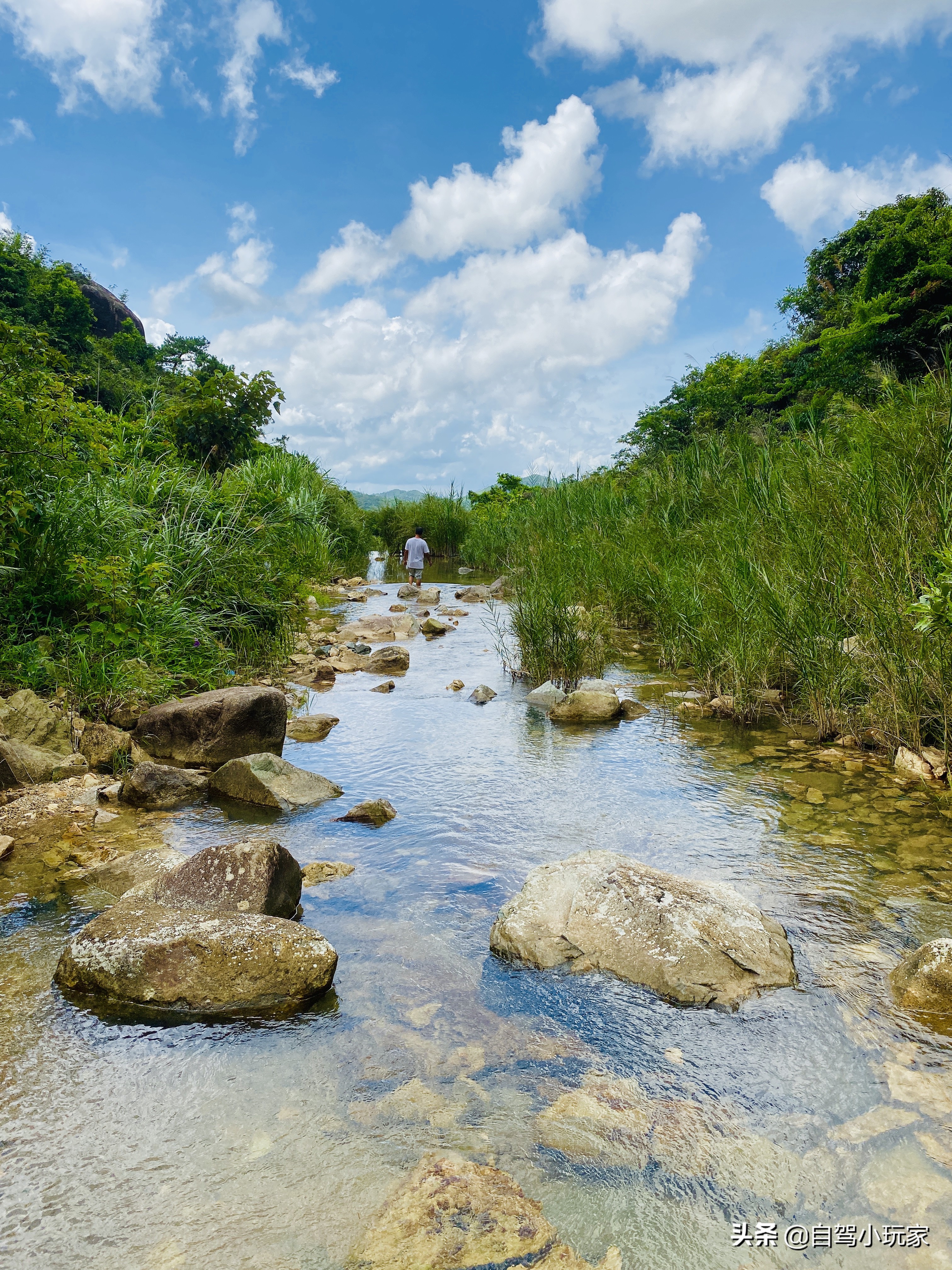 一个开车就能到的“大碧潭”，瀑布、溪流免费任你玩，来的人很少