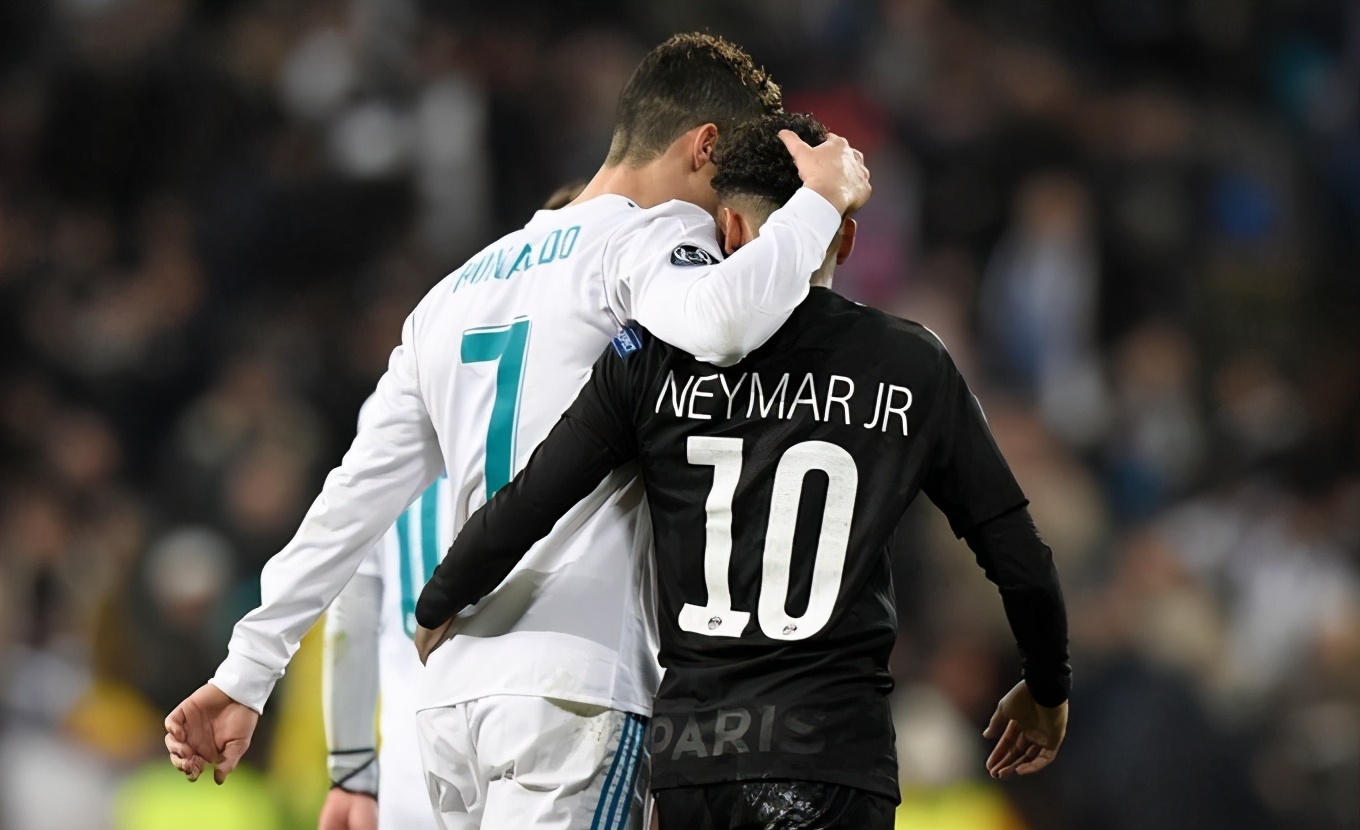 内马尔想和c罗一起踢球,内马尔说合作c罗