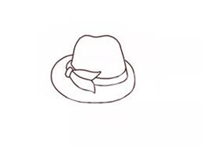 太阳帽简笔画涂色教程大全,简笔画帽子怎么画最好看