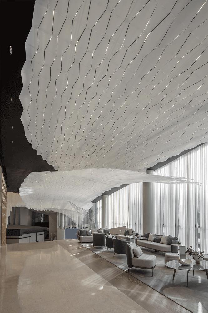 首发|达观设计：现代折线艺术生活馆，家与城市的过渡
