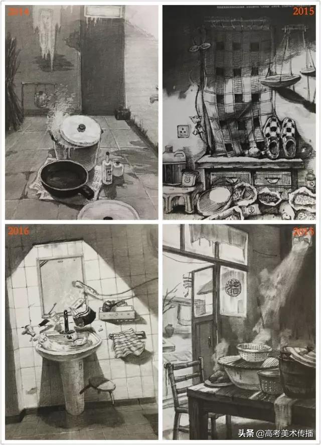 清华美院素描静物,清华美院高考素描