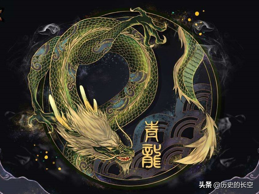 中国上古神兽青龙白虎朱雀玄武,中国上古四大神兽青龙白虎朱雀