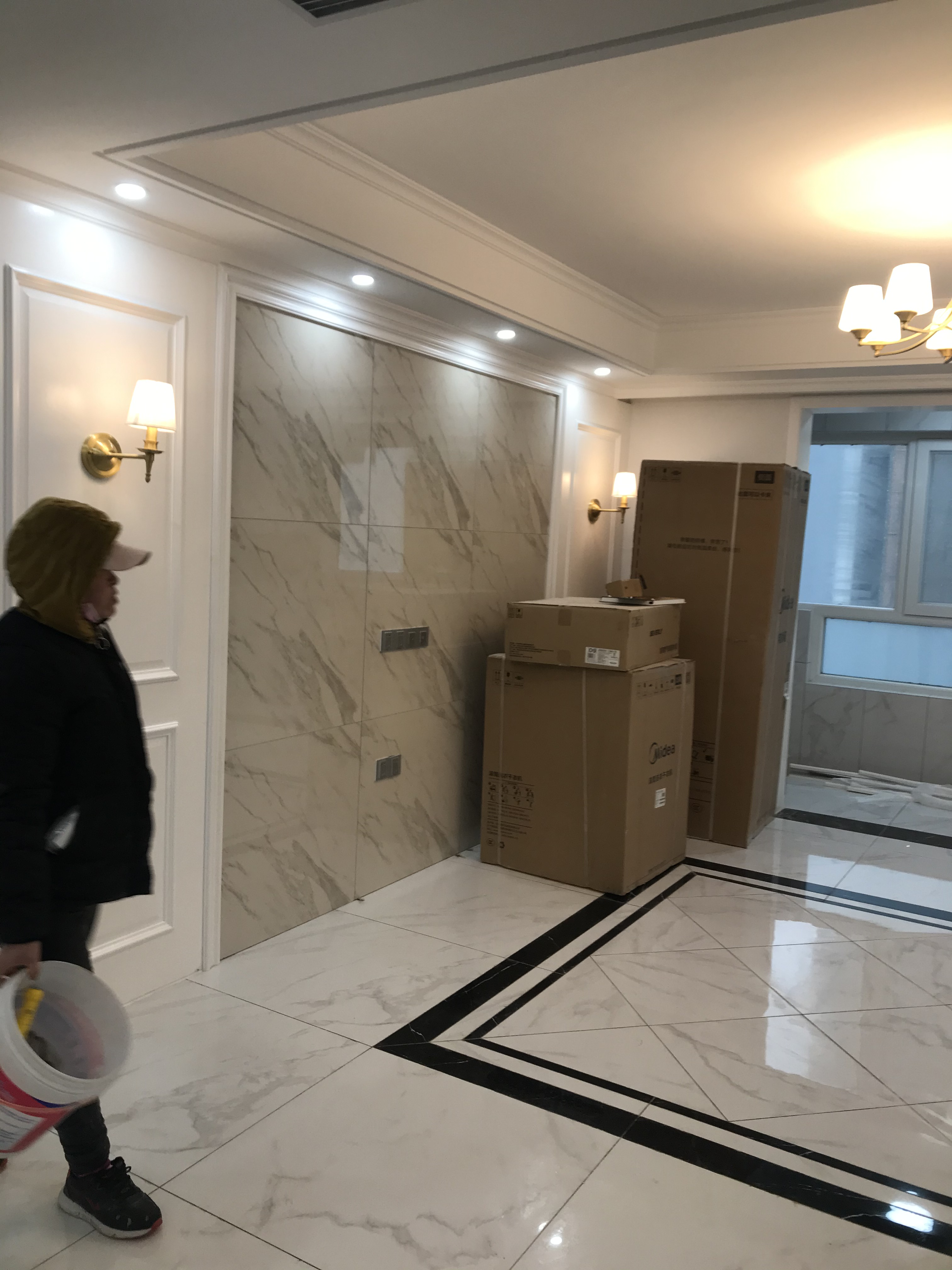 驻马店建业十八城160㎡装修出来的效果太好了，邻居们纷纷称赞