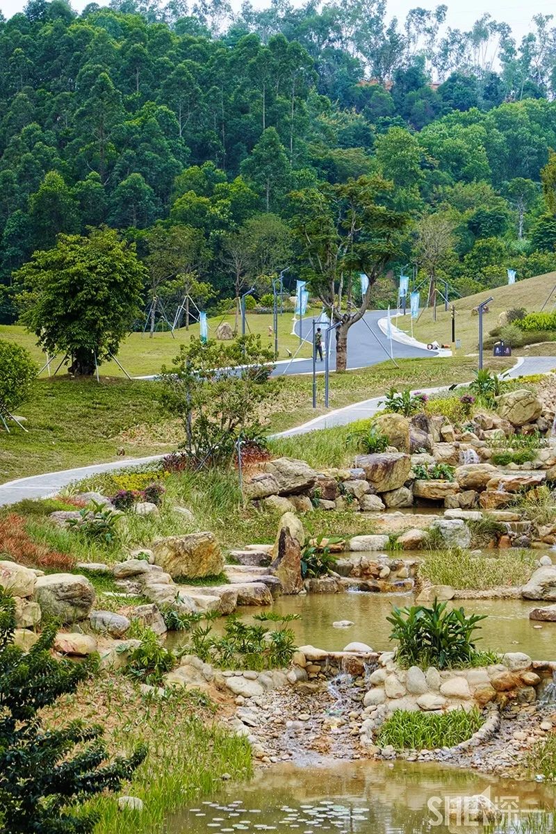 深圳5号地铁线附近的公园,地铁直达的深圳商圈