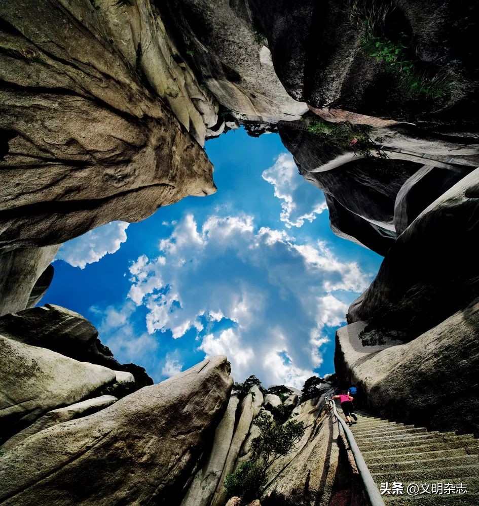 神秘的天柱山,天柱山主峰之谜
