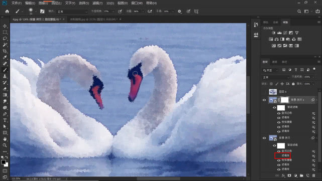 ps教程水彩泼墨效果制作,怎么用ps做出水彩画的效果