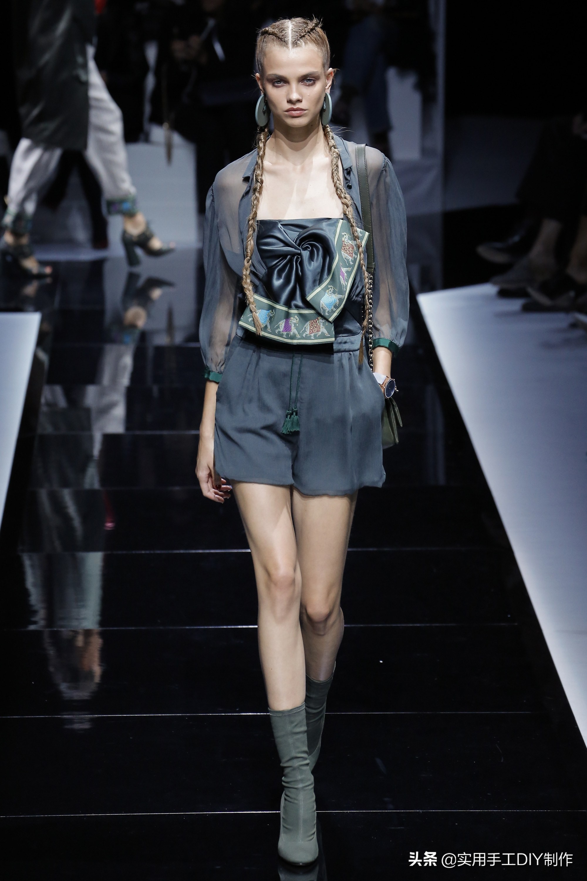 夏时装周emporioarmani秀场,春夏时装周emporioarmani