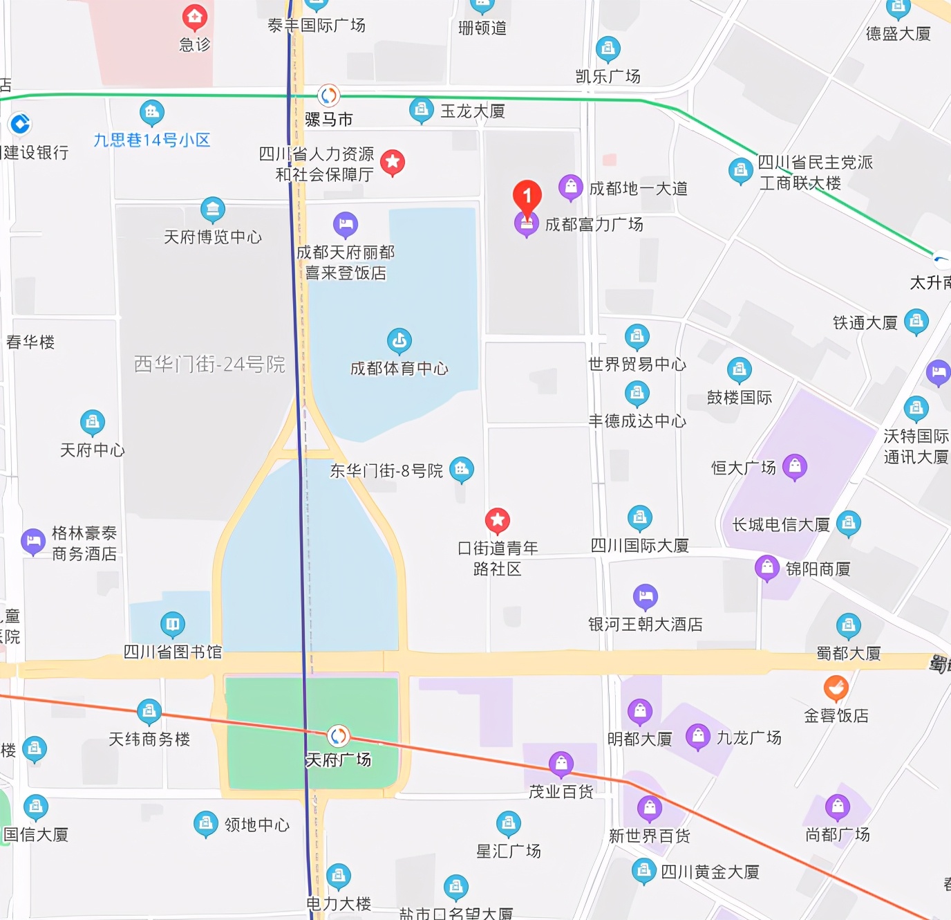 成都青羊区富力天汇广场,成都富力天汇广场