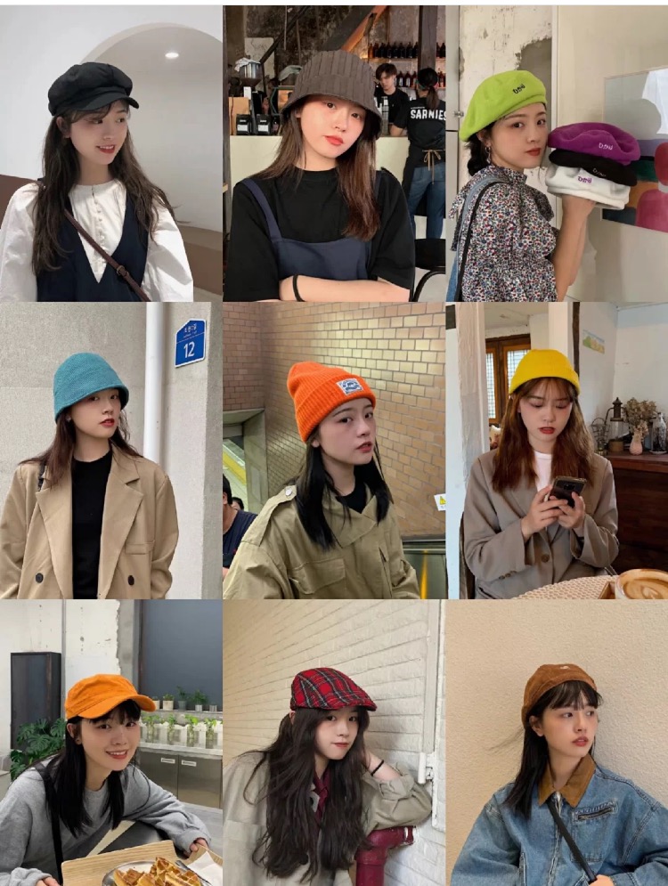 推荐几款好的帽子,比较适合长脸的帽子店铺