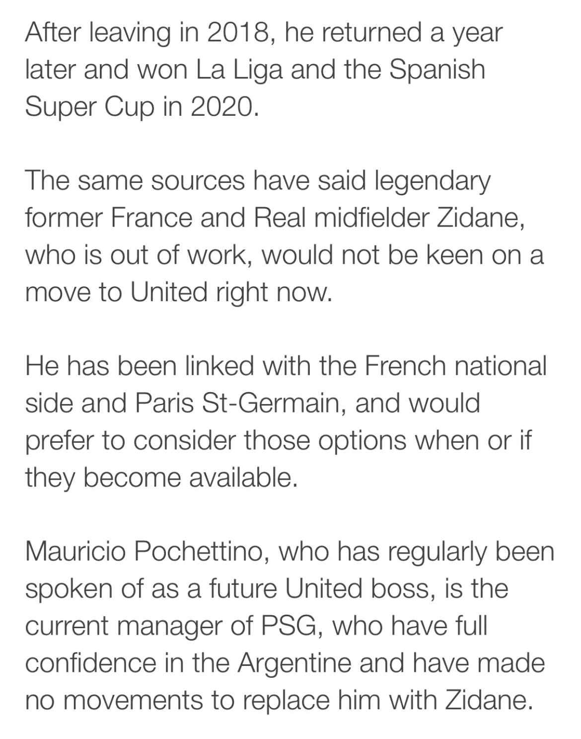 齐达内进入曼联,读bbc新闻学英语