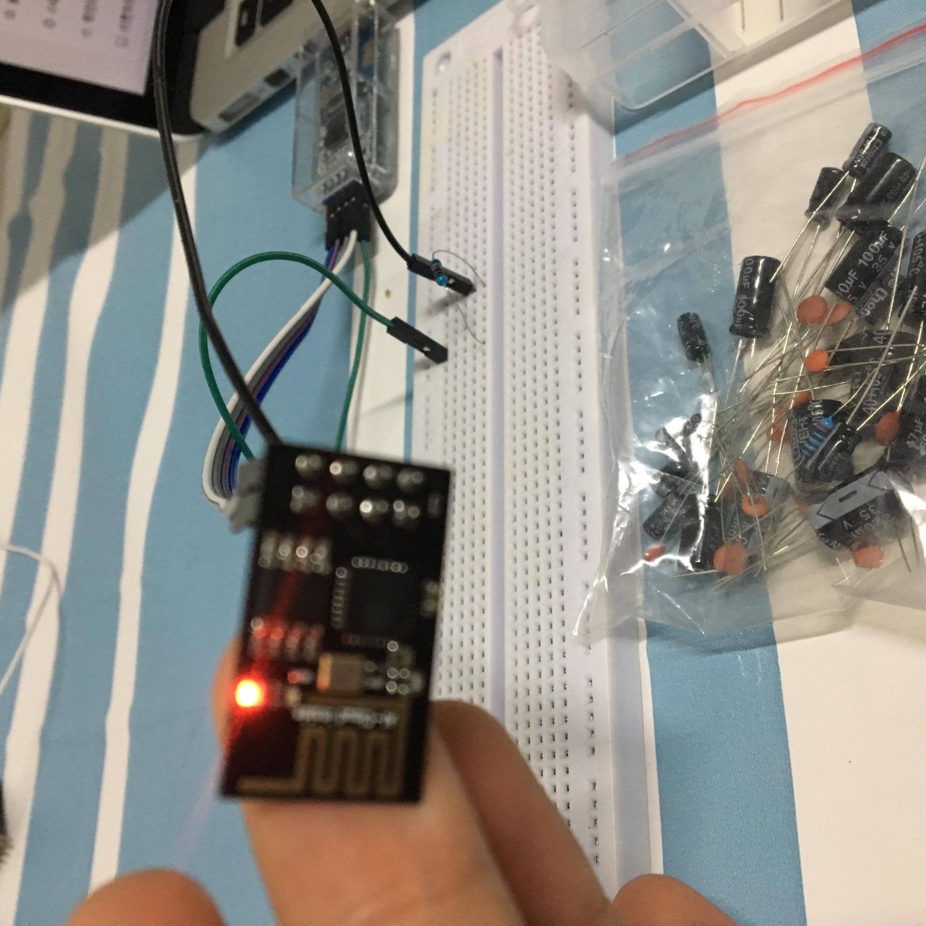 esp01无线模块,esp-01wifi连接成功有什么提示吗