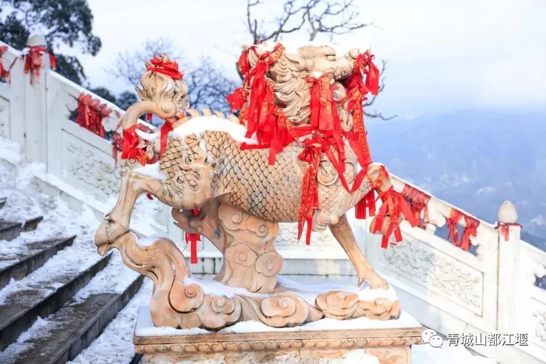 无雪不成冬,都江堰玩雪一日游