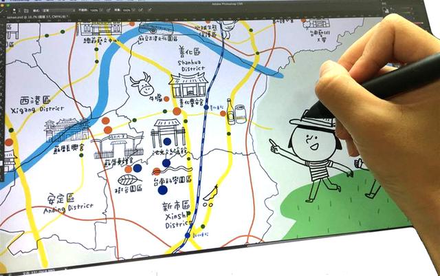 60分钟画好一幅地图,画一张手绘地图